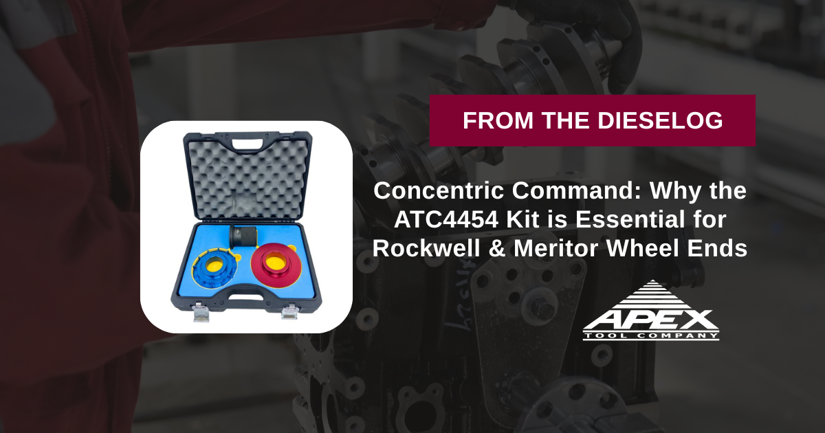 ATC4454 Rockwell Meritor Axle Wheel End Multi-Lip Seal Driver Tool Kit